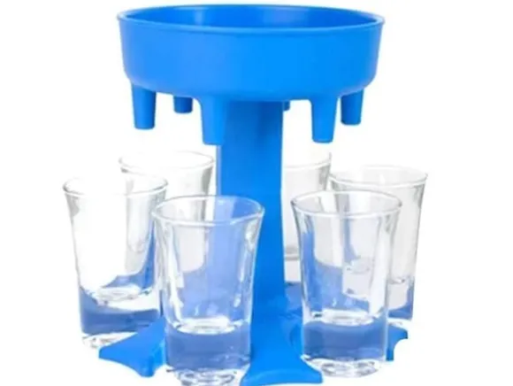 Shotglas Dispenser / Snapsglas - Fyll 6 glas samtidigt