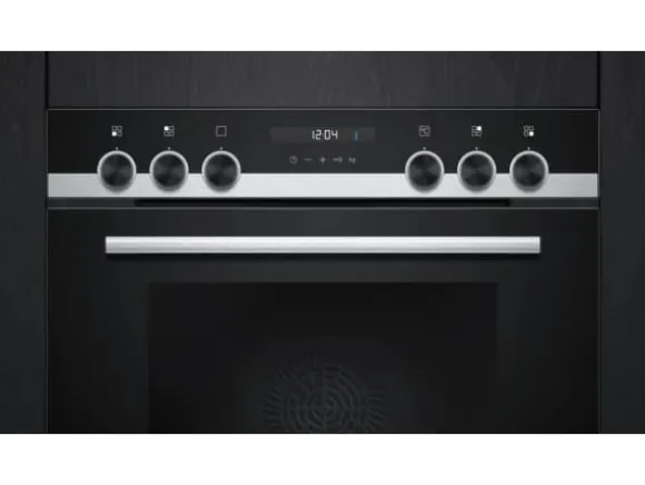 Siemens HE517BBS4 + EI645CFB6E, Induktionshäll med zon, 4 zone(s), Glass-keramisk, Svart, Röra, 58,3 cm