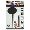 Sign Securit Boble 18x8x0,3 cm 5 st med vit markeringspenna, 6 st/förpackning