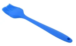 Silikonborste stor 26 cm blå XL