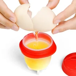 Silikonkopp för tillagning av ägg - 6-pack