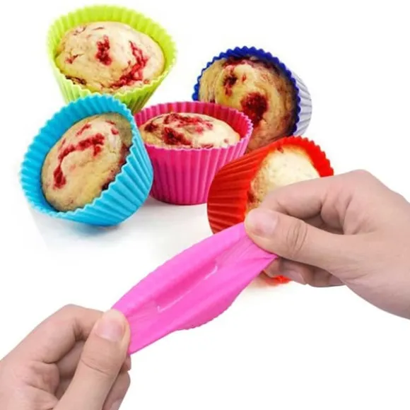 Silikon Muffinsformar / Bullformar – 12-Pack Bakformar
