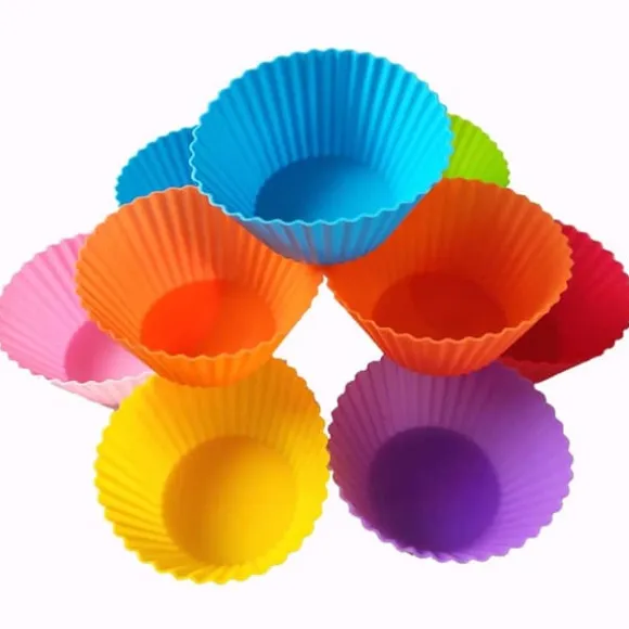Silikon Muffinsformar / Bullformar – 12-Pack Bakformar