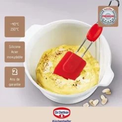 Silikonsked - Dr. Oetker - Flexxibel - 26,5 cm - Diskmaskinssäker - Plastik