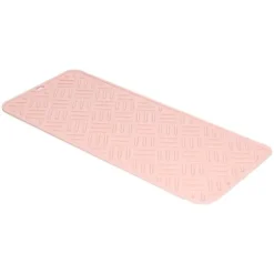 Silikon Värmeisoleringsdyna Skrivbord Anti-Skolning Vattentät Silikondyna för Hemkök (Rosa, 45x20cm)