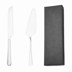 Silver tårtkniv pizza spade set