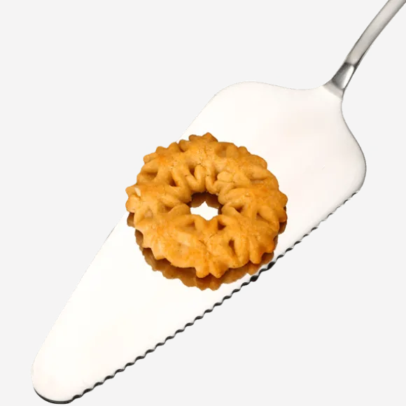 Silver tårtkniv pizza spade set