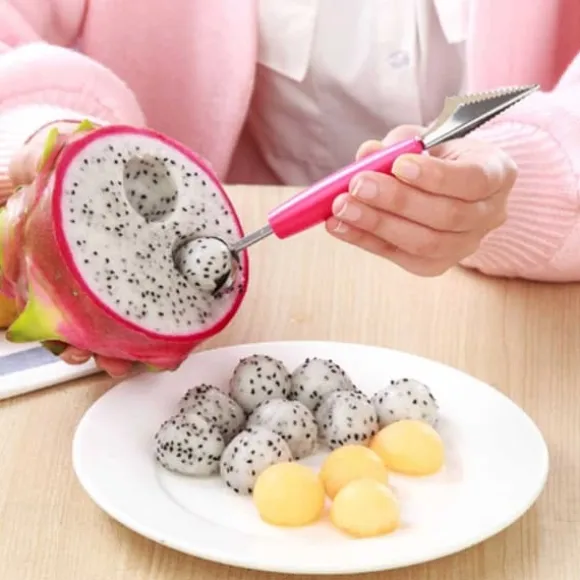 Sked för Bollar av Melon, Frukt och Glass – Melonskopa – Glasskopa