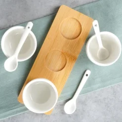 Skålar Tallrik Snack Skål Förrätter Tapas Såser Dips Dip Board