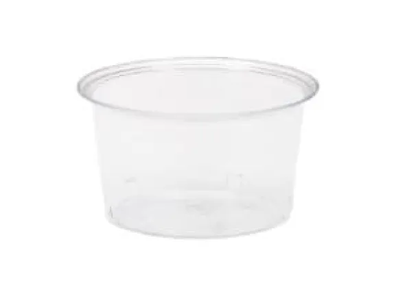 Skål Dessert Trend 180 ml Ø85x45 mm rund PET Klar,20 ps x 50 Stk/krt