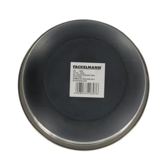 Skål för mixning i rostfritt stål 24 cm i diameter Fackelmann Basic
