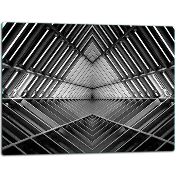 SKÄRBRÄDA I GLASPLATTA 52x40 GRÅ TUNNEL