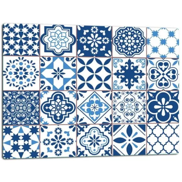 SKÄRBRÄDA I GLASPLATTA 52x40 MOSAIKKAKEL