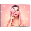 SKÄRBRÄDA I GLAS 52x40 BARBIE