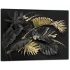 SKÄRBRÄDA I GLAS 52x40 BLOMMOR