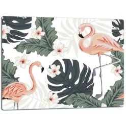 SKÄRBRÄDA I GLAS 52x40 FLAMINGO