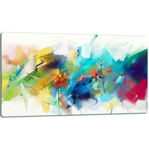 SKÄRBRÄDA I GLAS 52X30 FÄRGAD
