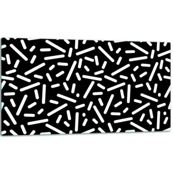 SKÄRBRÄDA I GLAS 52x30 MÖNSTER