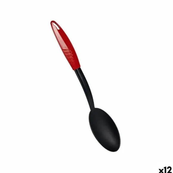 Slev Röd Svart Nylon (3 x 32,5 x 7 cm) (12 antal)
