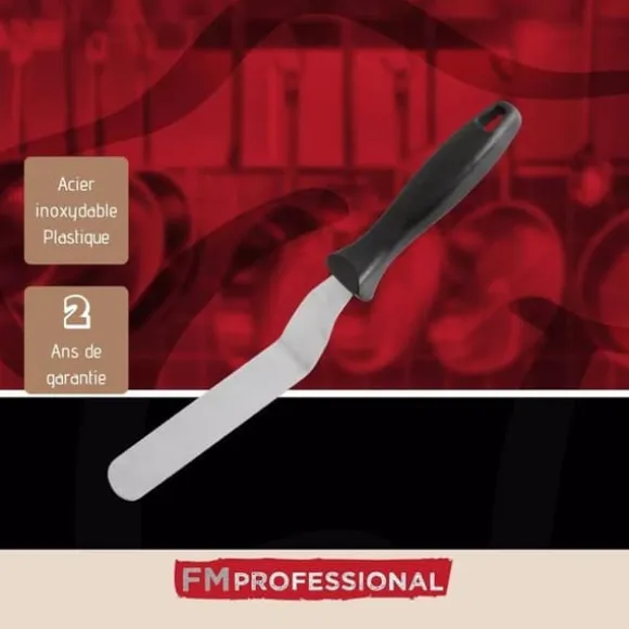 Slickerad vinklad bakspade i rostfritt stål 29 cm FM Professional Bageri