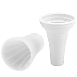 Slushie Maker Cup Snabbfryst 150ml Dryckstillverkning med stor kapacitet med lock för Summer White