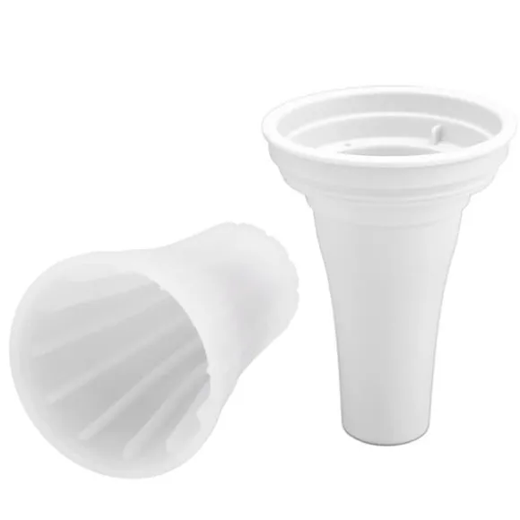 Slushie Maker Cup Snabbfryst 150ml Dryckstillverkning med stor kapacitet med lock för Summer White