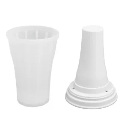Slushie Maker Cup Snabbfryst 150ml Dryckstillverkning med stor kapacitet med lock för Summer White