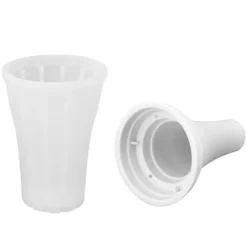 Slushie Maker Cup Snabbfryst 150ml Dryckstillverkning med stor kapacitet med lock för Summer White