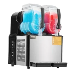 Slushy Maskin 4Lx2, Margarita & Smoothie, Frysta Drycker, Perfekt för Fester, Hög Kvalitet, Enkel Användning, Snabb och Effektiv