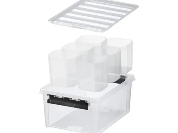 SmartStore Classic 15 storage box with lid + 6 inner parts