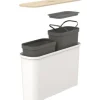 SmartStore Collect Slim 46 L sorting set, white