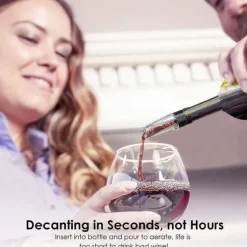 Snabbluftande Vin Häll Karaff Fast Aerating Wine Pourer Decanter