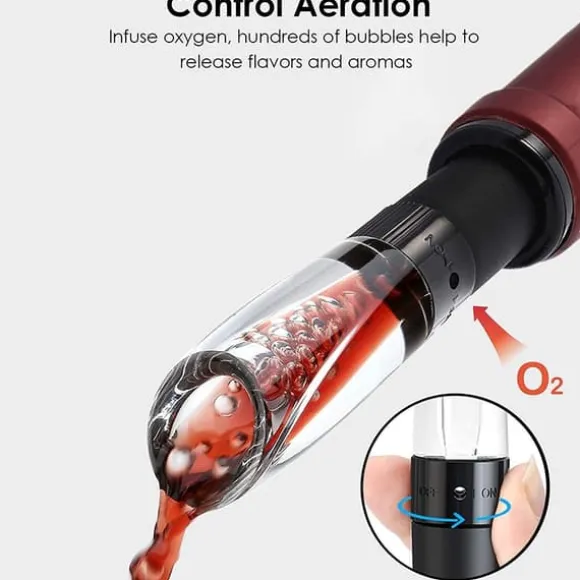 Snabbluftande Vin Häll Karaff Fast Aerating Wine Pourer Decanter