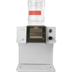 Snöflingeismaskin - Elektrisk snökonmaskin - Kapacitet 80 kg/24 h - Rostfritt stålblad - Tank 1,8 l - Snabb nedkylning 90 s - För hem & fest