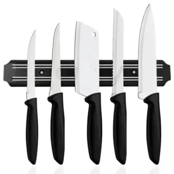 Snygg design magnetisk knivremsa för väggfäste - 38cm