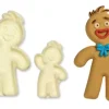 Sockerpastaformar PEPPARKAKSGUBBE 2 st.