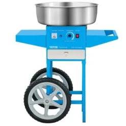 Sockervaddsmaskin, 52 cm rostfri stålkål, 81,9x52x85,5 cm, blå