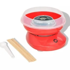 Sockervaddsmaskin 480 W Röd Professionell sockervaddsmaskin