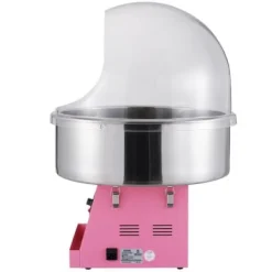 Sockervaddsmaskin, 1000W, 52x52x41,5 cm, Rosa, Rostfritt stål