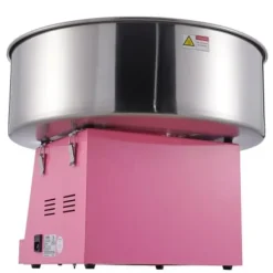 Sockervaddsmaskin, 1000W, 51.8x51.8x41.5 cm, Rosa, Rostfritt stål