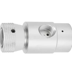 Soda CO2 Adapter Ventilkopplingssats ASA 1/4BSPP-TR21-4 Fyllningstillbehör Silver