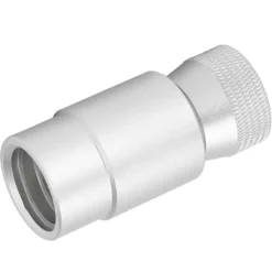 Soda CO2 Adapter Ventilkopplingssats ASA 1/4BSPP-TR21-4 Fyllningstillbehör Silver