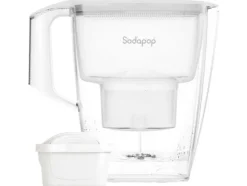 Sodapop 10029101 Vattenfilter 3 l Vit, Transparent