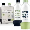 SODASTREAM Flaska Jet 2 × 1 l Grön / Marin