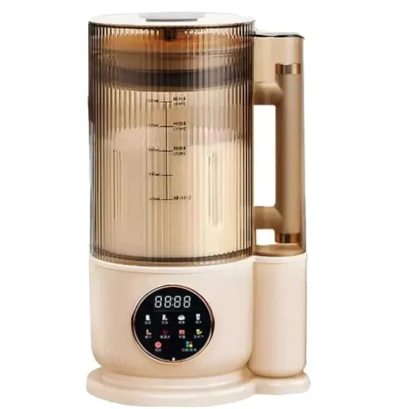 Sojamjölksmaskin, Automatisk Mixer, Mångsidig Matberedare,EU, Brun