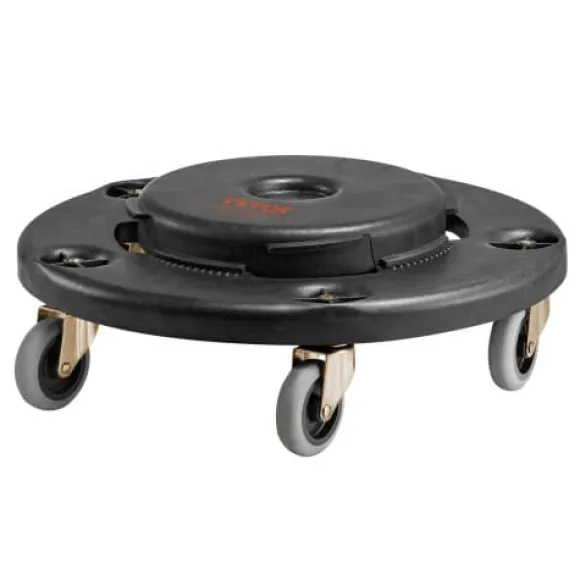 Soptunne-vagn, 45,5x15,5 cm, Svart, Extra robust