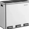 Sorteringskärl - Pedalhink 3 fack 54 Litre (3 x 18 L)