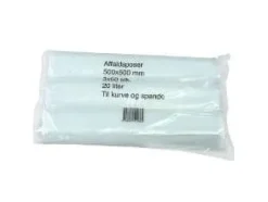 Spandepose 20 ltr 500x500 mm 17 my LDPE Clear,3 rl x 50 st/pk