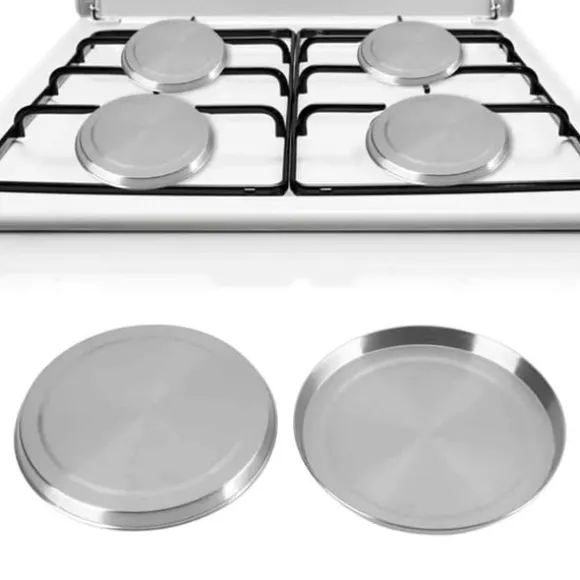 Spislock rostfritt stål 4-pack