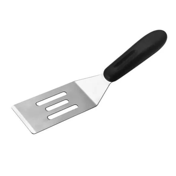 Spårad spatel i rostfritt stål Non Stick-flipping multifunktionell matlagningsspatel för japanskt kök